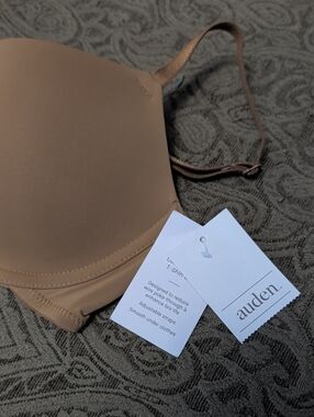 Auden T-Shirt Bra in Tan 34b
